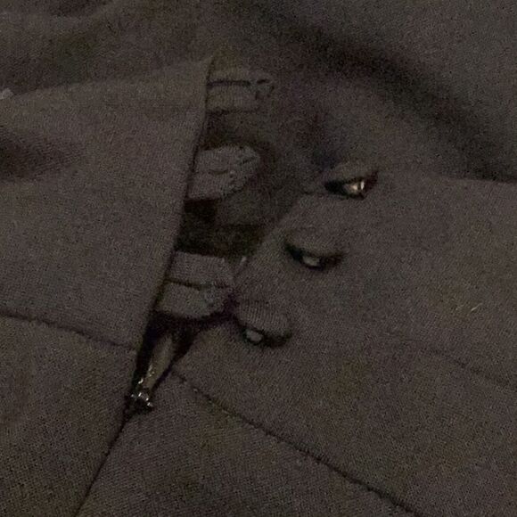 NWT Banana Republic Wool Blend Cowl Neck Black Career Dress Size 6 - Picture 11 of 11